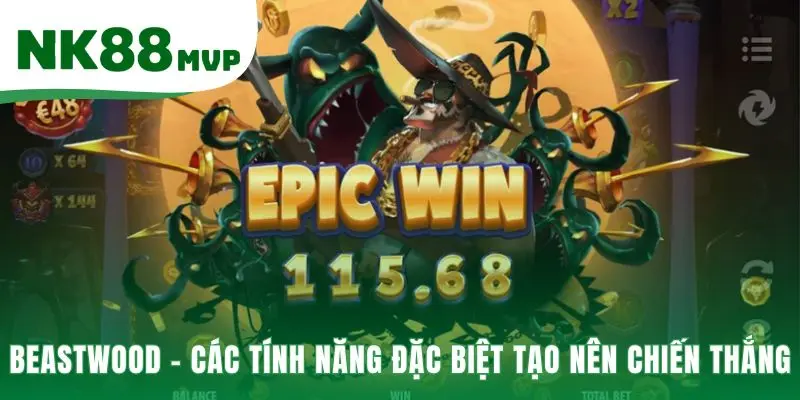 Tính năng game Beastwood tạo chuỗi thắng liên hoàn kịch tính