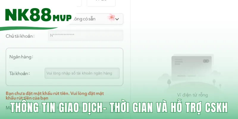 Rút Tiền NK88 - Nhận Tiền Về Tài Khoản Chỉ Trong 3-10 Phút 3 Rút tiền NK88 xử lý nhanh chóng với hỗ trợ 24/7